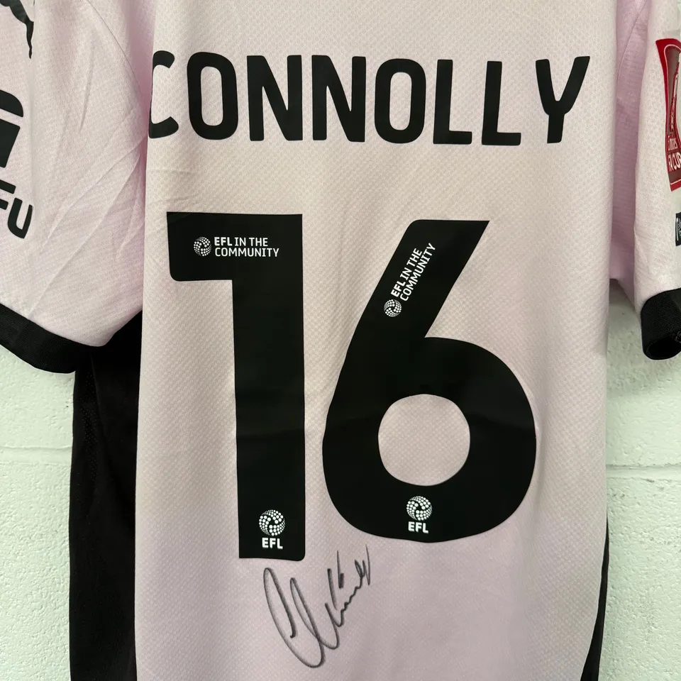 #16 - Callum Connolly - FA Cup Football Shirt 24/25 - Size M - Signed