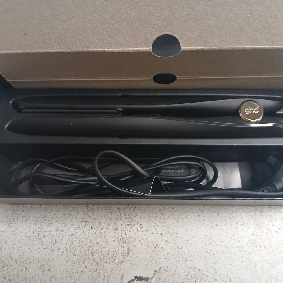 GHD GOLD PROFESSIONAL ADVANCED STYLER HAIR STRAIGHTENER – BOXED