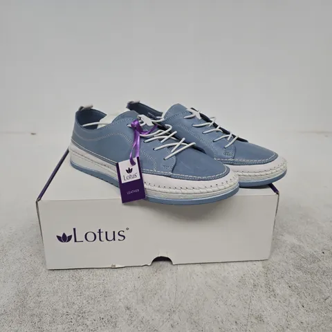 LOTUS RIMINI BLUE SHOES SIZE 39 BOXED