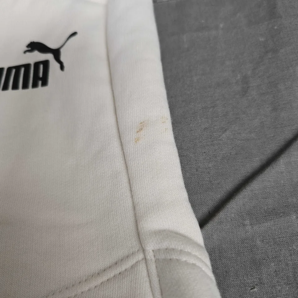 PUMA SWEAT SHORTS IN ALMOND SIZE XL