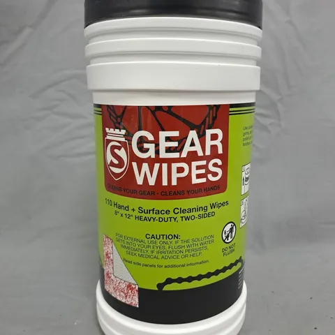 SILCA GEAR WIPES CANISTER (110 SURFACE CLEANING WIPES)