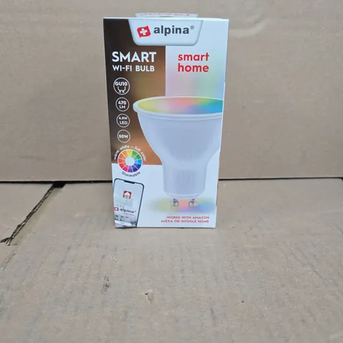 LARGE QUANTITY OF ALPINA SMART HOME SMART WI-FI BULBS (APPROXIMATELY 60) - COLLECTION ONLY