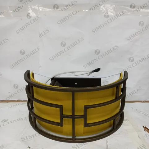 BOXED DESIGNER TOMOLA 2 LIGHT WALL BRACKET