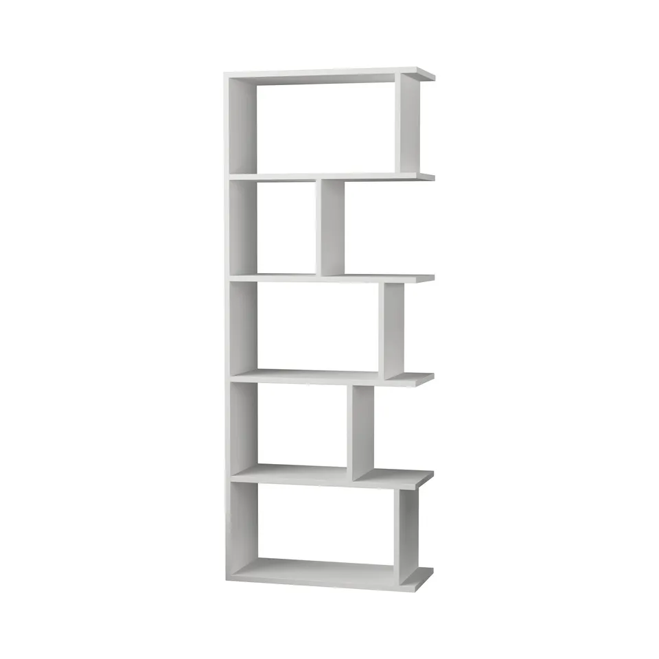 BOXED TAPI BOOKCASE IN WHITE