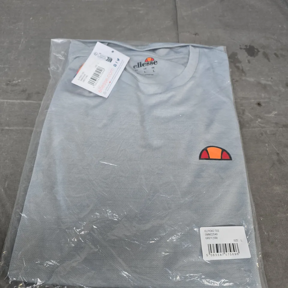 ELLESSE ELPIDIO TEE – GREY, SIZE L