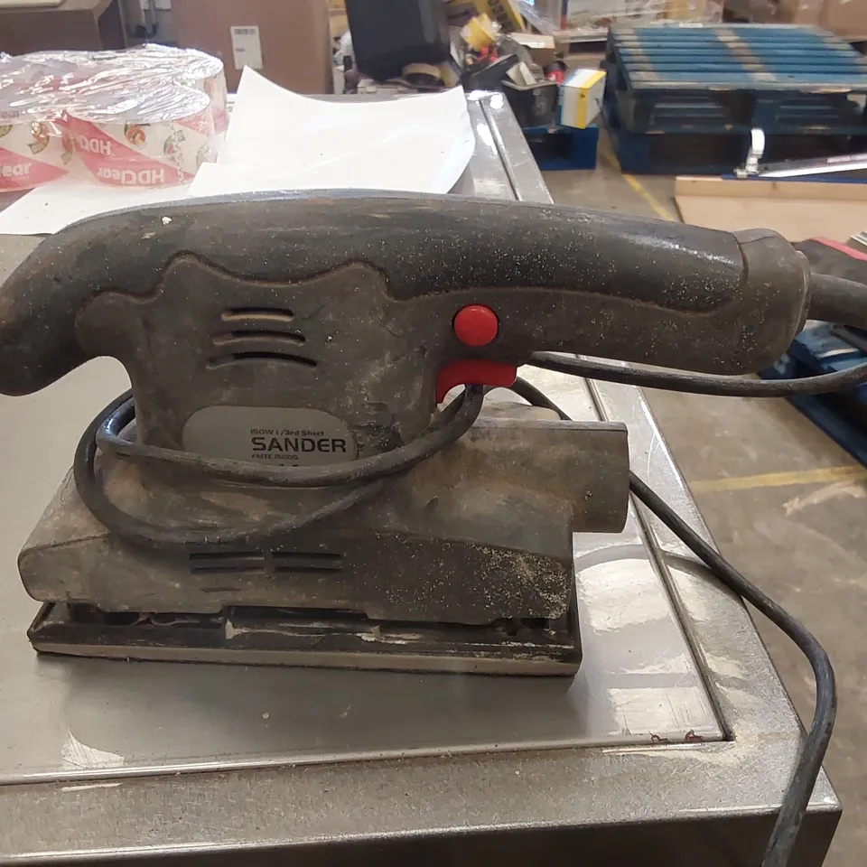 FMTC 1500S SANDER - MISSING PLUG