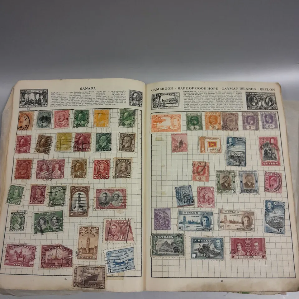 THE WANDERER ALBUM OF POSTAGE STAMPS OF THE WORLD 