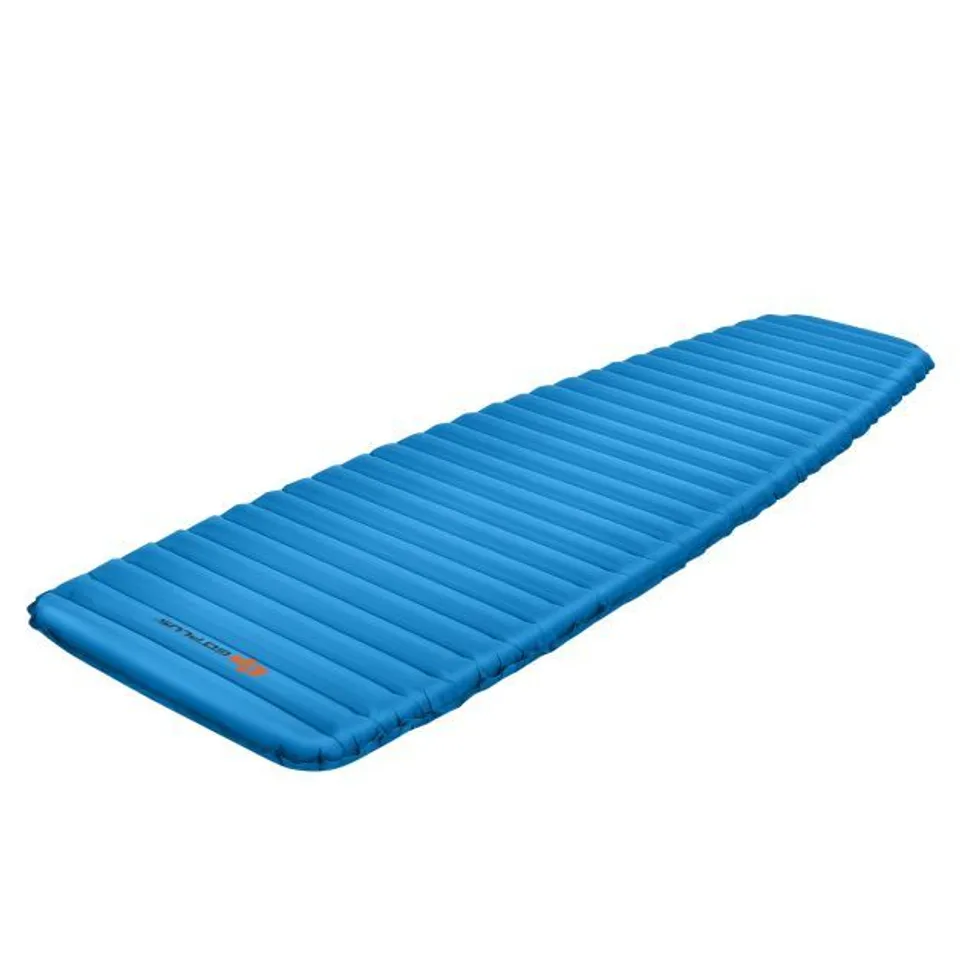 BOXED COSTWAY 7cm THICK INFLATING CAMPING MAT WITH CARRYING BAG FOR BACKPACKING AND HIKING