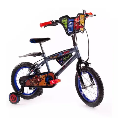 BOXED MARVEL AVENGERS 14 INCH AVENGERS BIKE