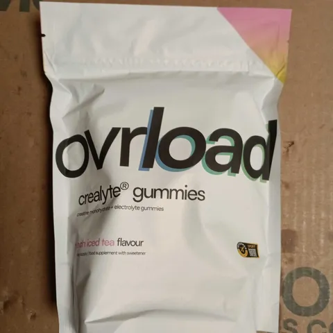 OVRLOAD CREALYTE GUMMIES - PEACH ICED TEA FLAVOUR 