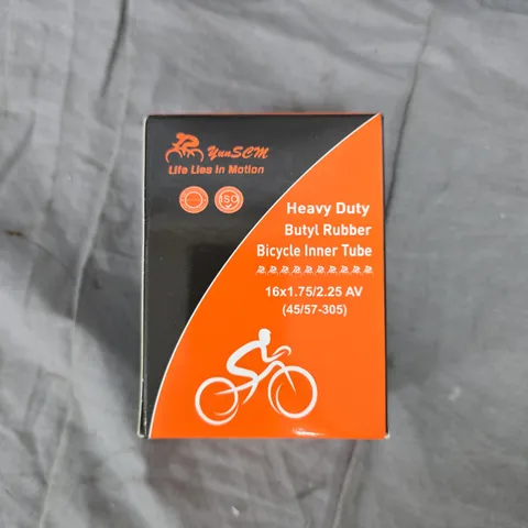 HEAVY DUTY BUTYL RUBBER BICYCLE INNER TUBE 16X1.75/2.25 AV (45/57-305)