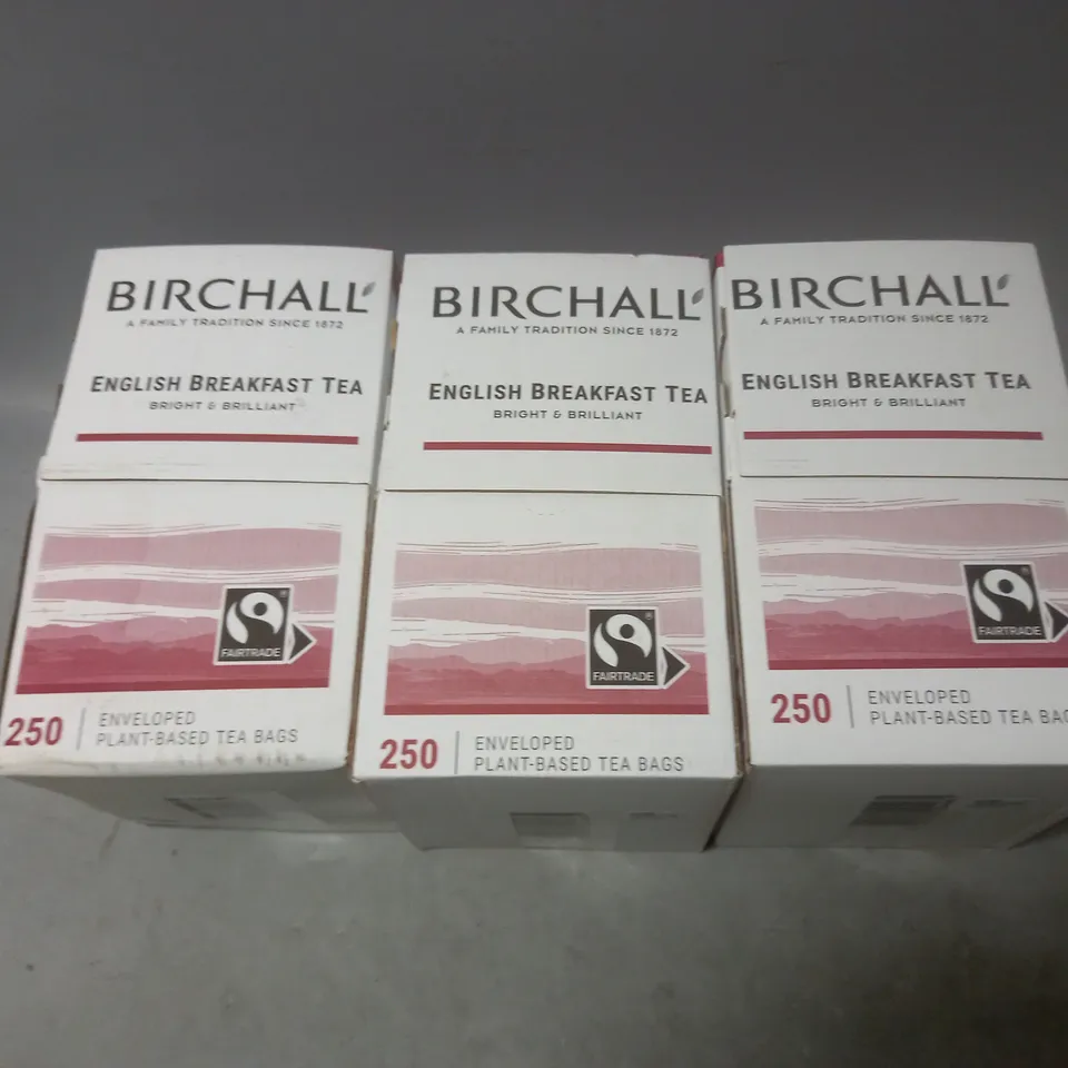 BIRCHALL ENGLISH BREAKFAST TEA 250X3 