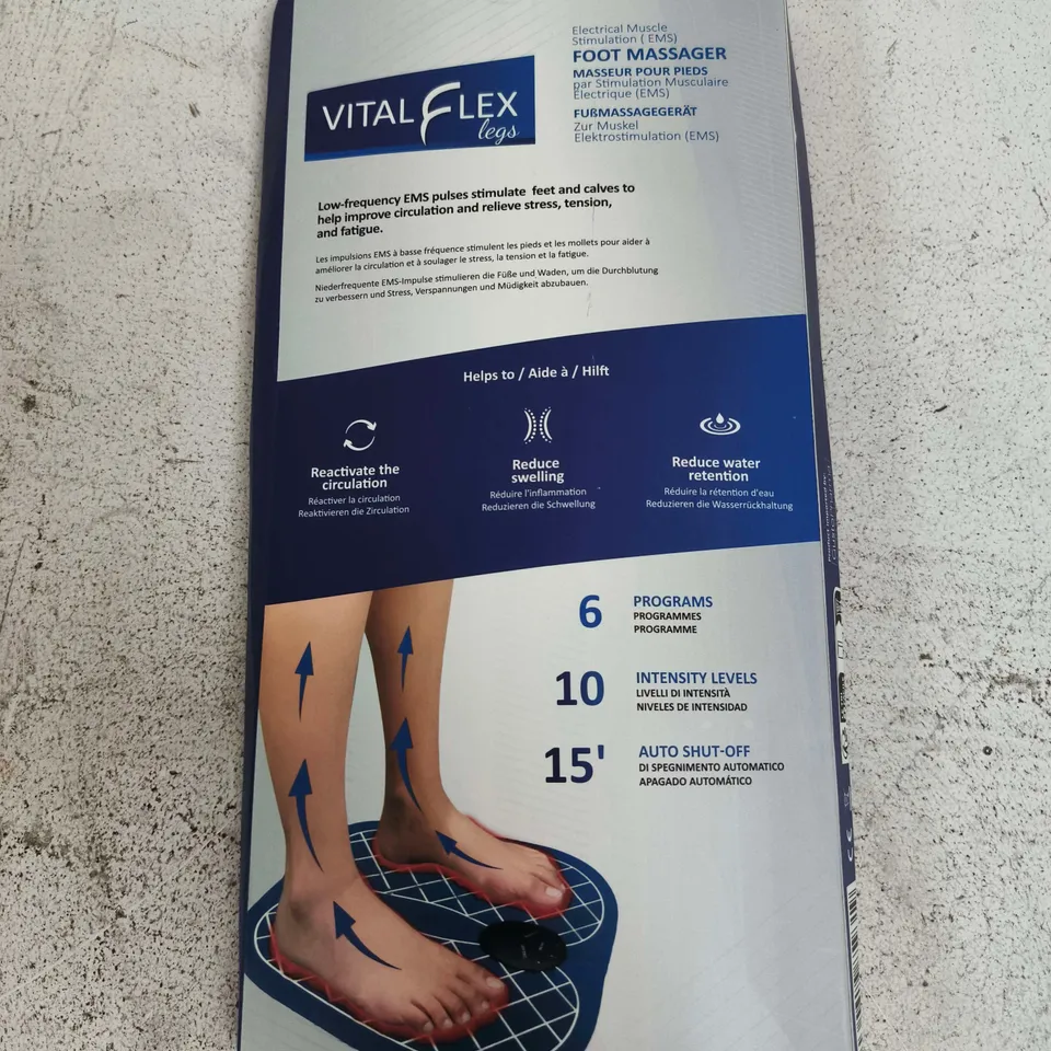 VITALFLEX LEGS EMS FOOT MASSAGER