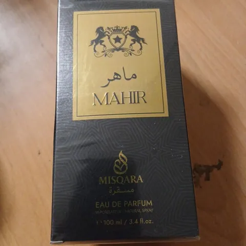 BOXED AND SEALED MAHIR MISQARA EAU DE PARFUM 100ML