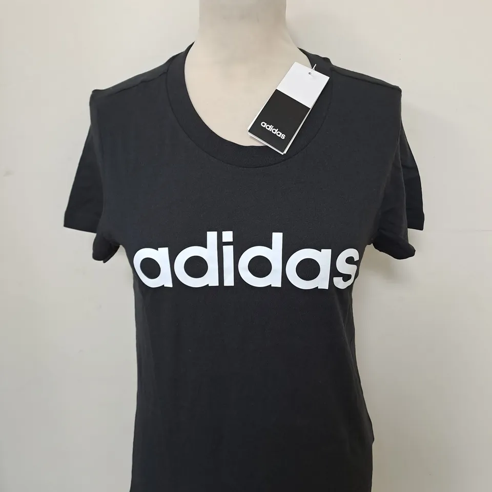 ADIDAS GRAPHIC T-SHIRT IN BLACK SIZE 8-10