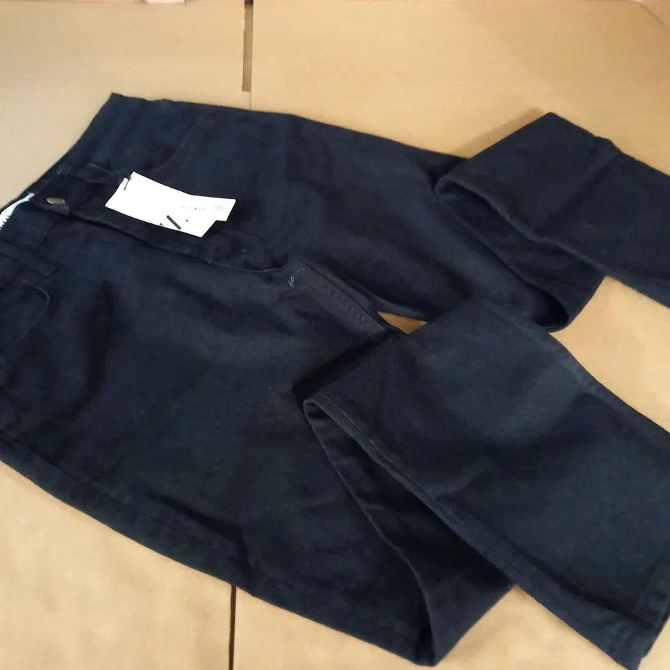 ZARA THE SLIM FULL LENGTH JEANS IN BLACK - EUR 42