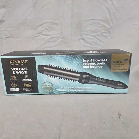 BOXED REVAMP VOLUME AND WAVE CERAMIC HOT BRUSH BR-1350X-GB