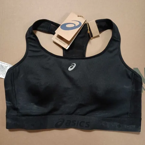 ASICS ROAD COMPRESSION BRA IN BLACK - XL