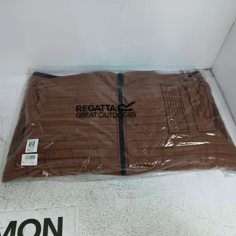 BAGGED REGATTA RIGAIN JACKET IN NUT BROWN - XXL