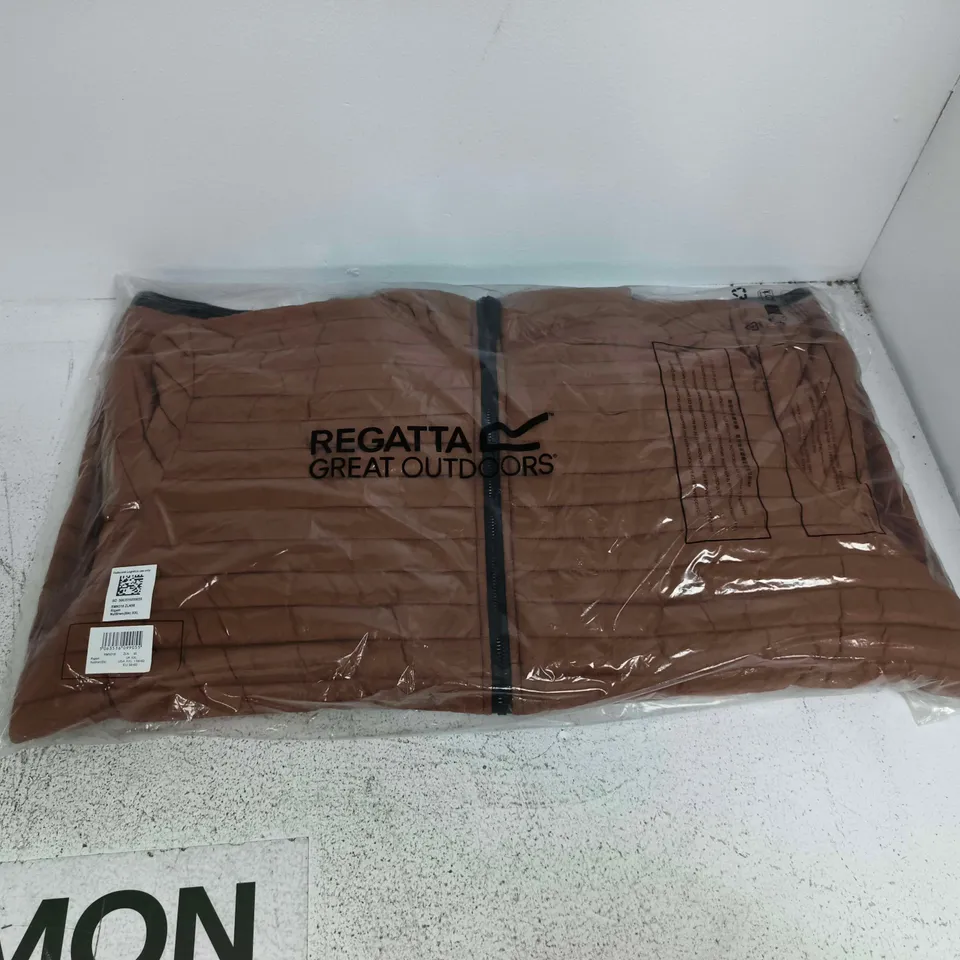 BAGGED REGATTA RIGAIN JACKET IN NUT BROWN - XXL