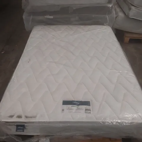 QUALITY BAGGED SILENTNIGHT PILLOW TOP 4'6 DOUBLE MATTRESS