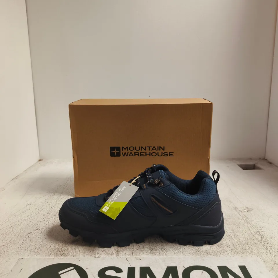 MOUNTAIN WAREHOUSE MCLEOD WIDE FIT OUTDOOR WALKING SHOES – NAVY UK 11