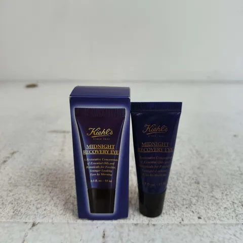 KIEHL'S MIDNIGHT RECOVERY EYE – TRAVEL-SIZE WITH BOX