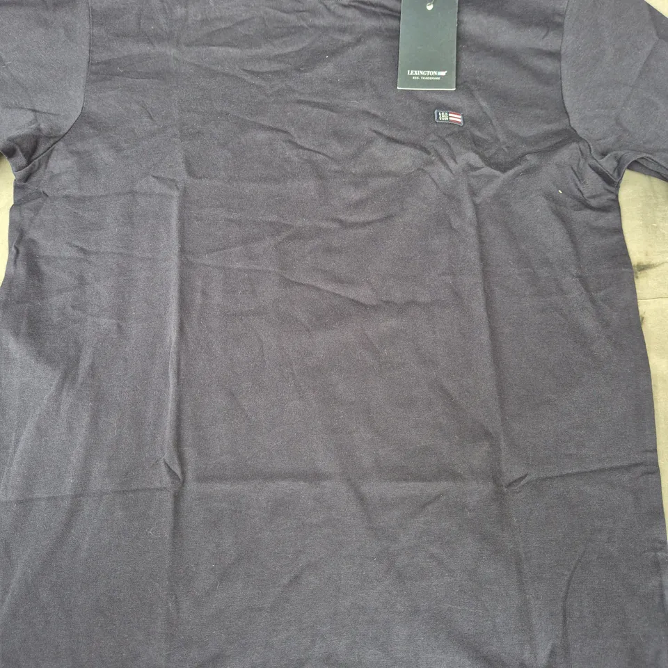 LEXINGTON CREW-NECK T-SHIRT IN NAVY SIZE MEDIUM