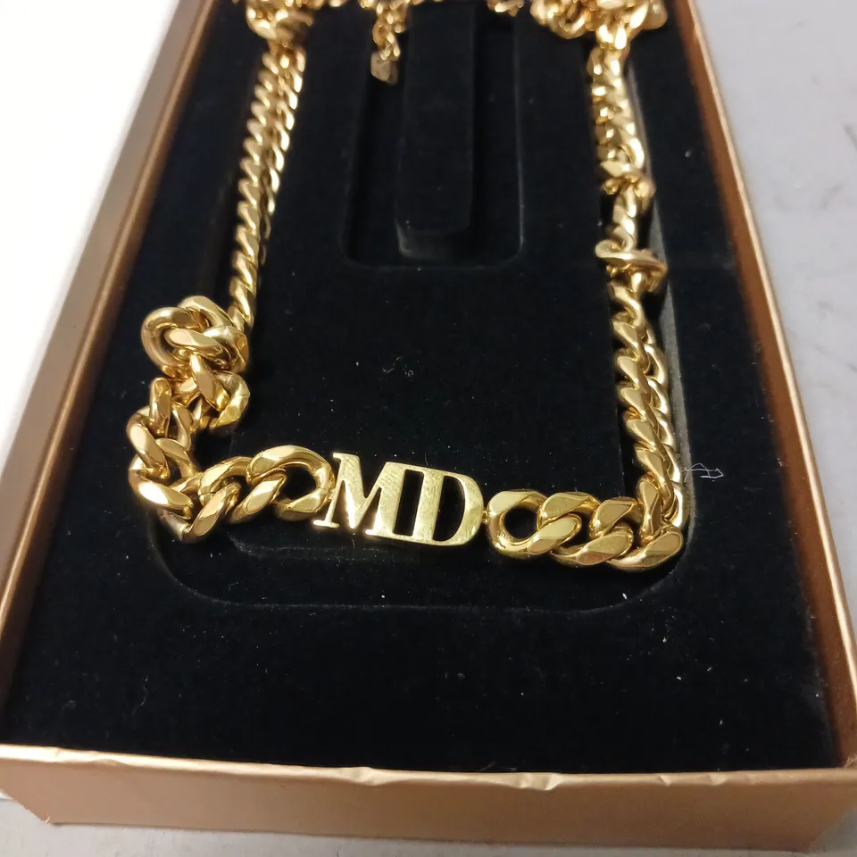 BOXED ABBOTTLYON GOLDEN CHAIN - "MD"