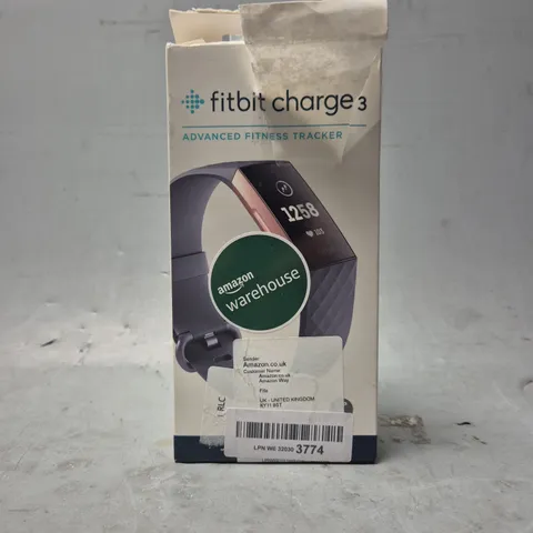 BOXED FITBIT CHARGE 3 