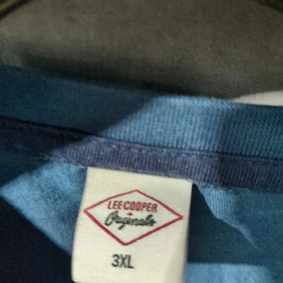 LEE COOPER ORIGINALS T-SHIRT - NAVY - UK 3XL