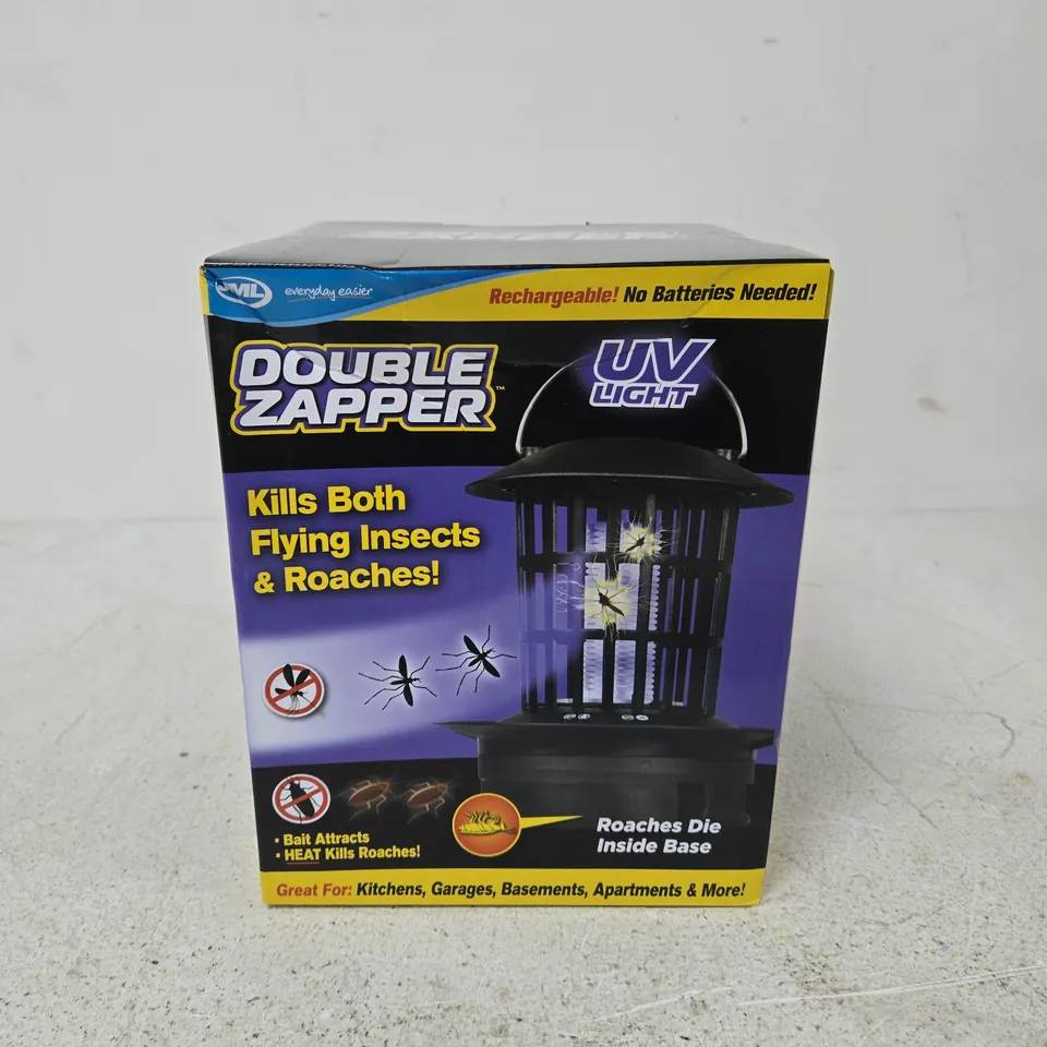 DOUBLE ZAPPER UV LIGHT INSECT KILLER