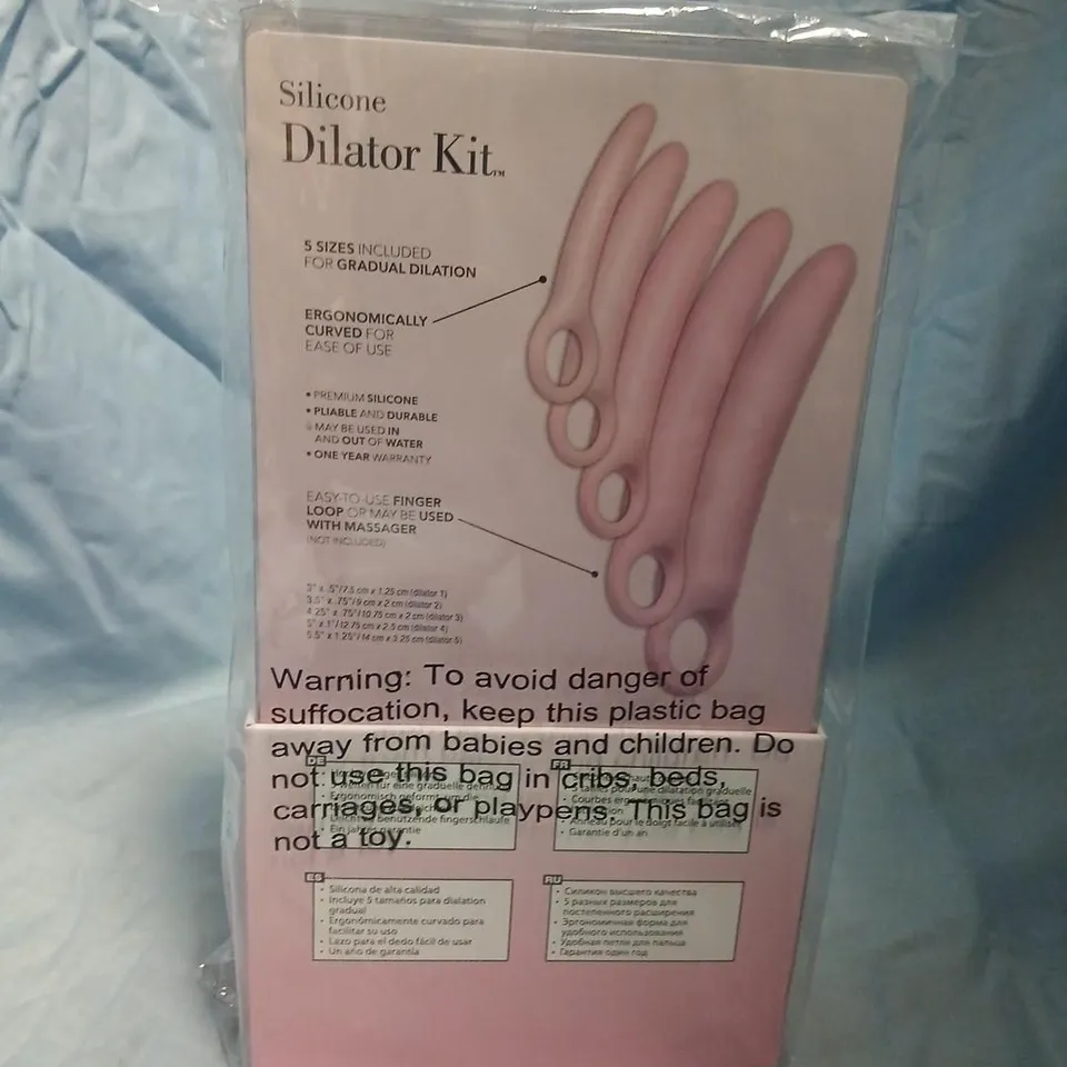 CALEXOTICS SILICONE DILATOR KIT – 5-PIECE SET