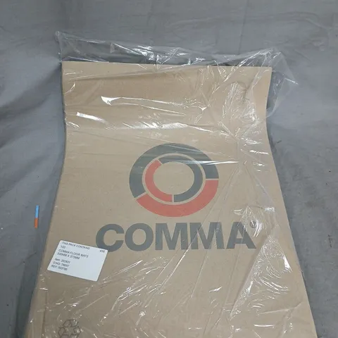 COMMA DISPOSABLE BROWN PAPER FOOTWELL FLOOR MATS - 100 PACK 