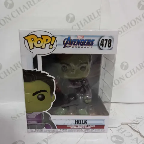 POP! AVENGERS HULK BOBBLE HEAD 478