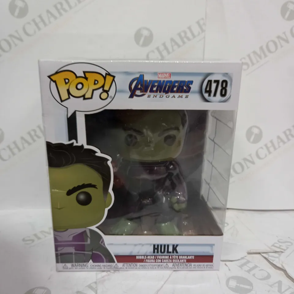 POP! AVENGERS HULK BOBBLE HEAD 478
