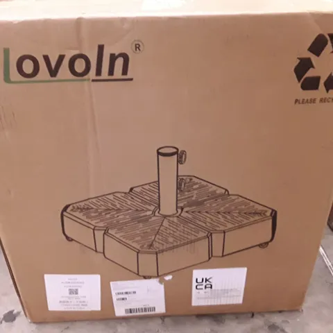 BOXED WATER FILLED UMBRELLA BASE