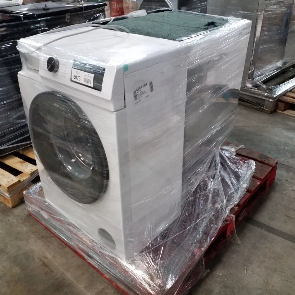 HISENSE FREESTANDING 6KG WASHING MACHINE WHITE AND COMFEE FULLY INTEGRATED DISHWASHER WHITE - RAW RETURNS