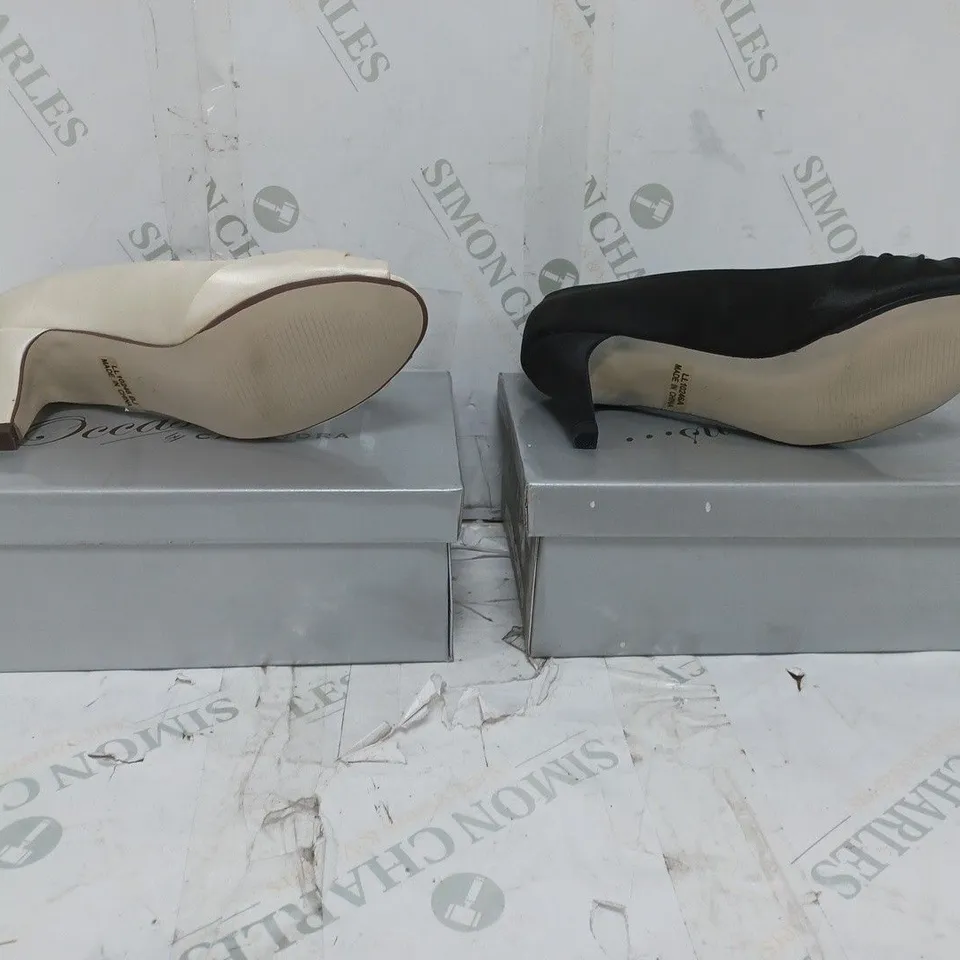 LOT OF 12 PAIRS OF OCCASIONS BY CASANDRA LADIES SHOES