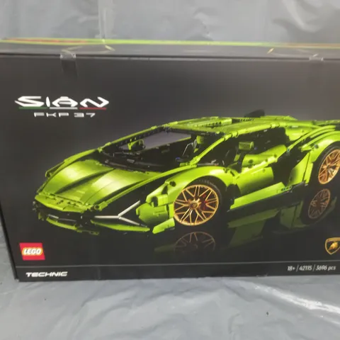 BOXED LEGO TECHNIC 42115 LAMBORGHINI SIAN FKP 37