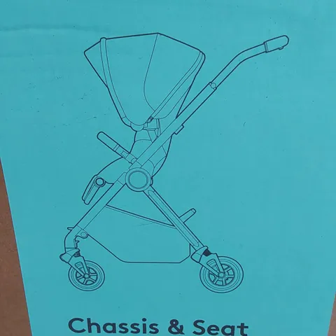 BOXED SILVER CROSS DUNE CHASSIS & SEAT - STONE