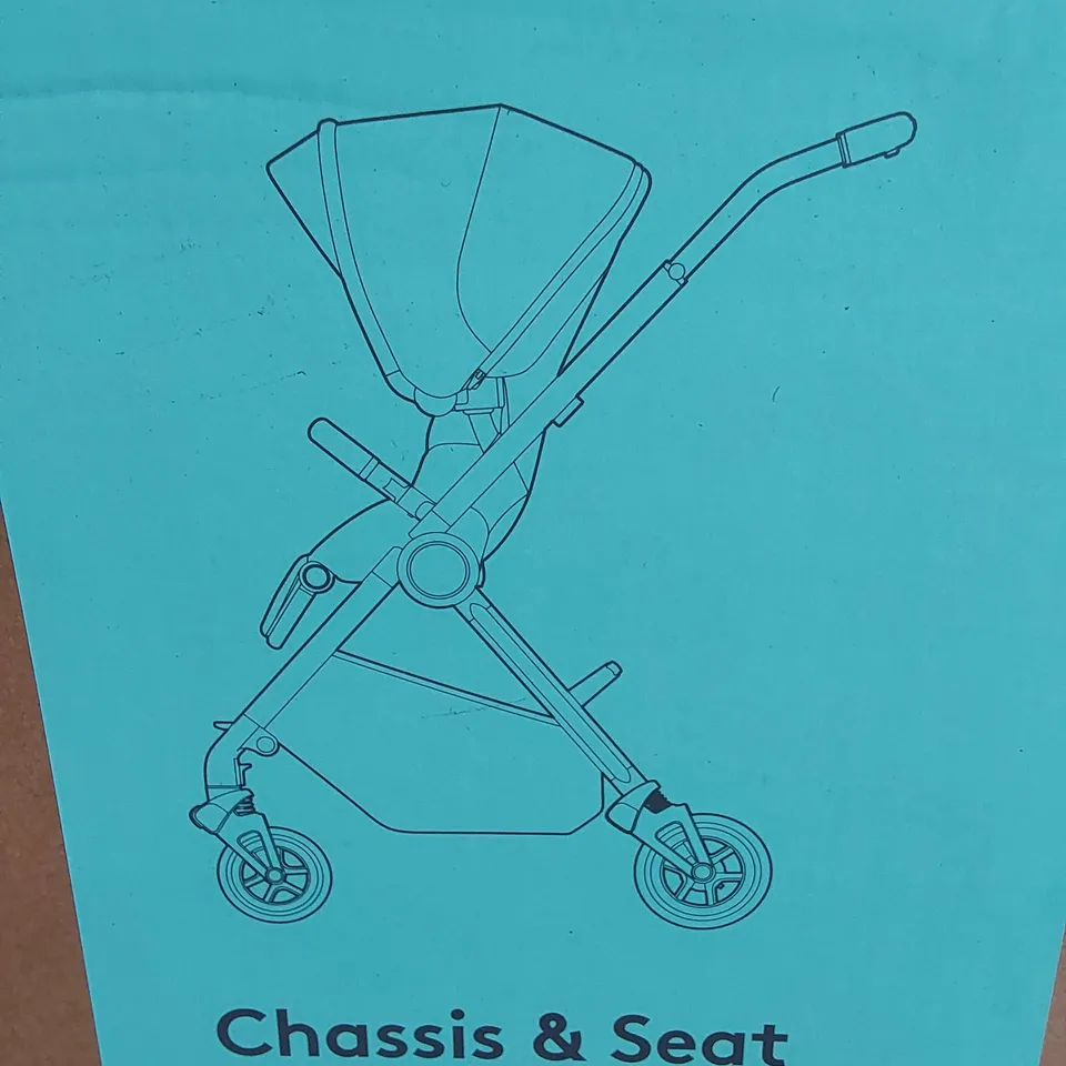 BOXED SILVER CROSS DUNE CHASSIS & SEAT - STONE 