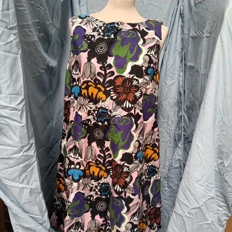 MARIMEKKO FOR UNIQLO FLORAL SLEEVELESS DRESS – WOMEN'S, SIZE M (MADE IN CHINA)