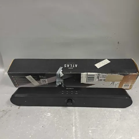 BOXED MAJORITY ATLAS COMPUTER SOUNDBAR IN BLACK