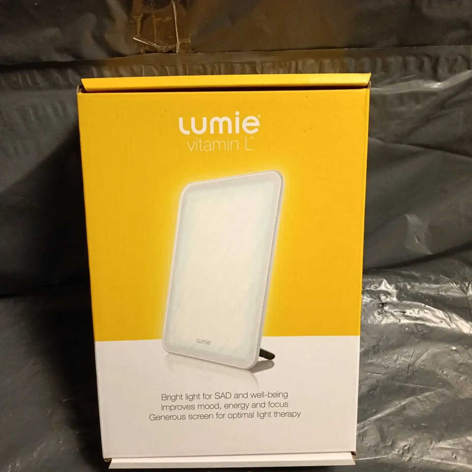 BOXED LUMIE VITAMIN L SAD LIGHT 