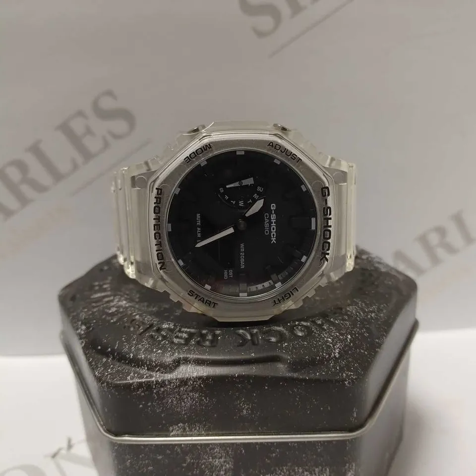 G-SHOCK CLASSIC STYLE GA-2100SKE-7AER SKELETON SERIES WATCH