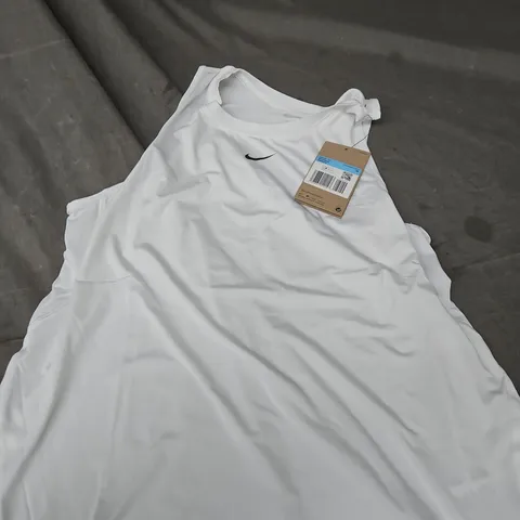 NIKE WOMEN'S TRAINING TANK TOP – WHITE, SIZE M