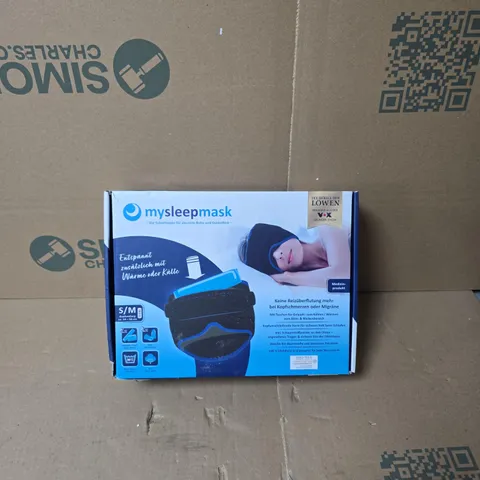 MYSLEEPMASK SLEEP MASK – BLUE (BOXED)