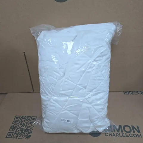 LIVMORE MATTRESS PAD - SIZE DOUBLE - WHITE