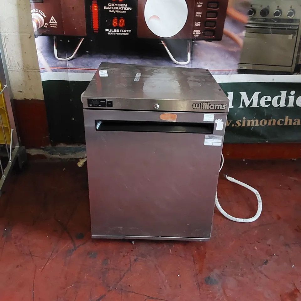 WILLIAMS HA135SS UNDER COUNTER COMMERCIAL FRIDGE